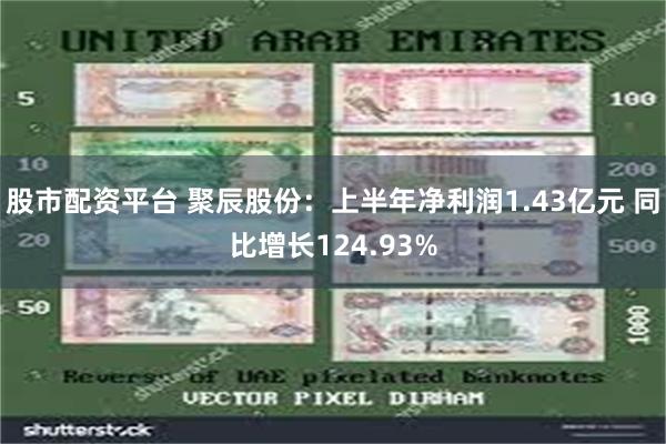 股市配资平台 聚辰股份：上半年净利润1.43亿元 同比增长124.93%