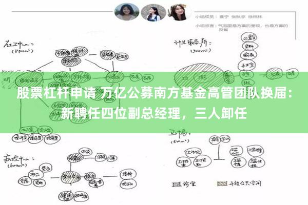 股票杠杆申请 万亿公募南方基金高管团队换届：新聘任四位副总经理，三人卸任