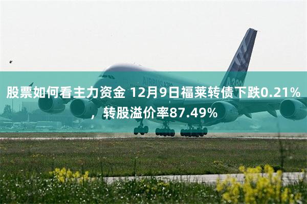 股票如何看主力资金 12月9日福莱转债下跌0.21%，转股溢价率87.49%